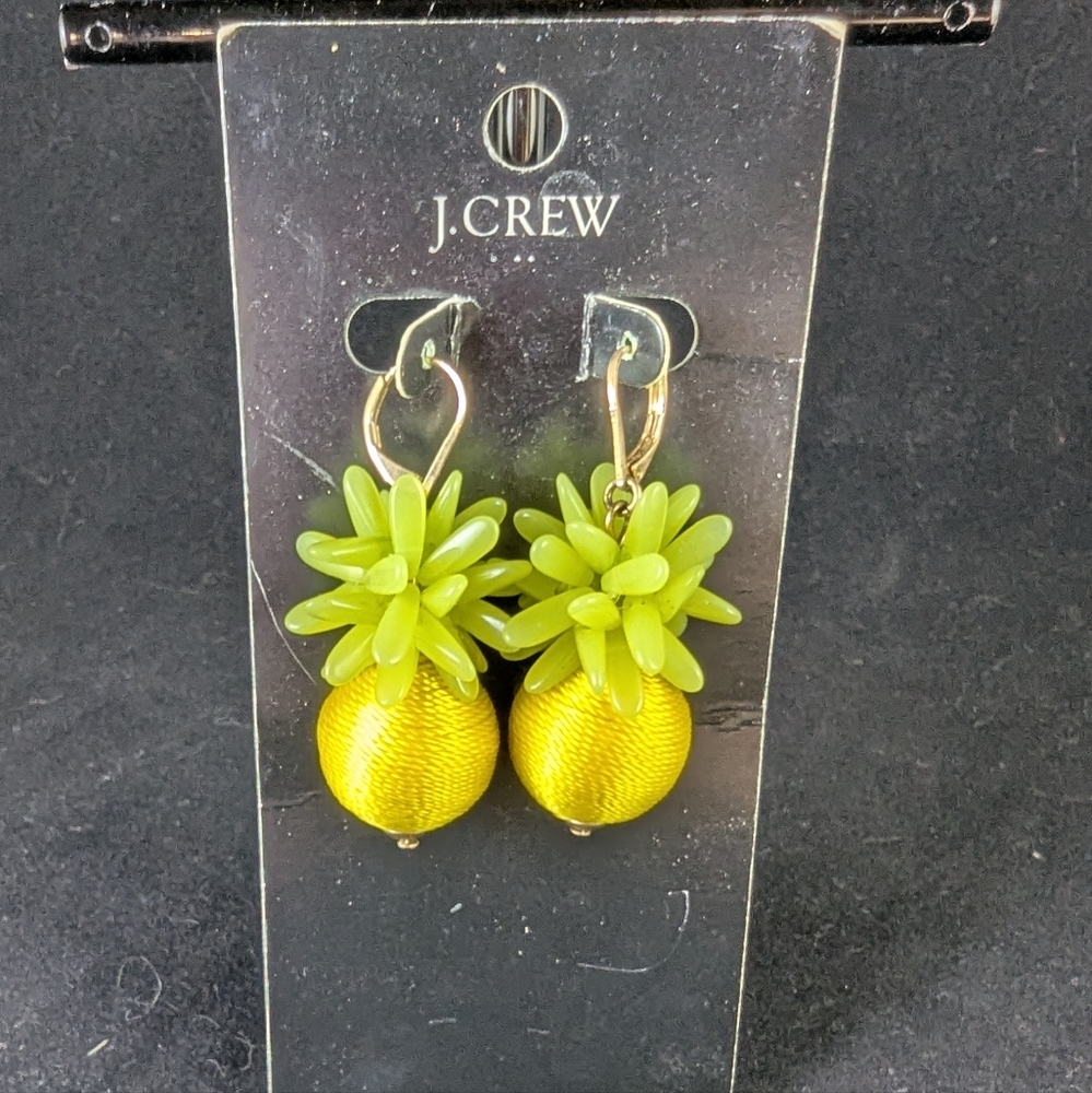 J. Crew Pineapple Earrings